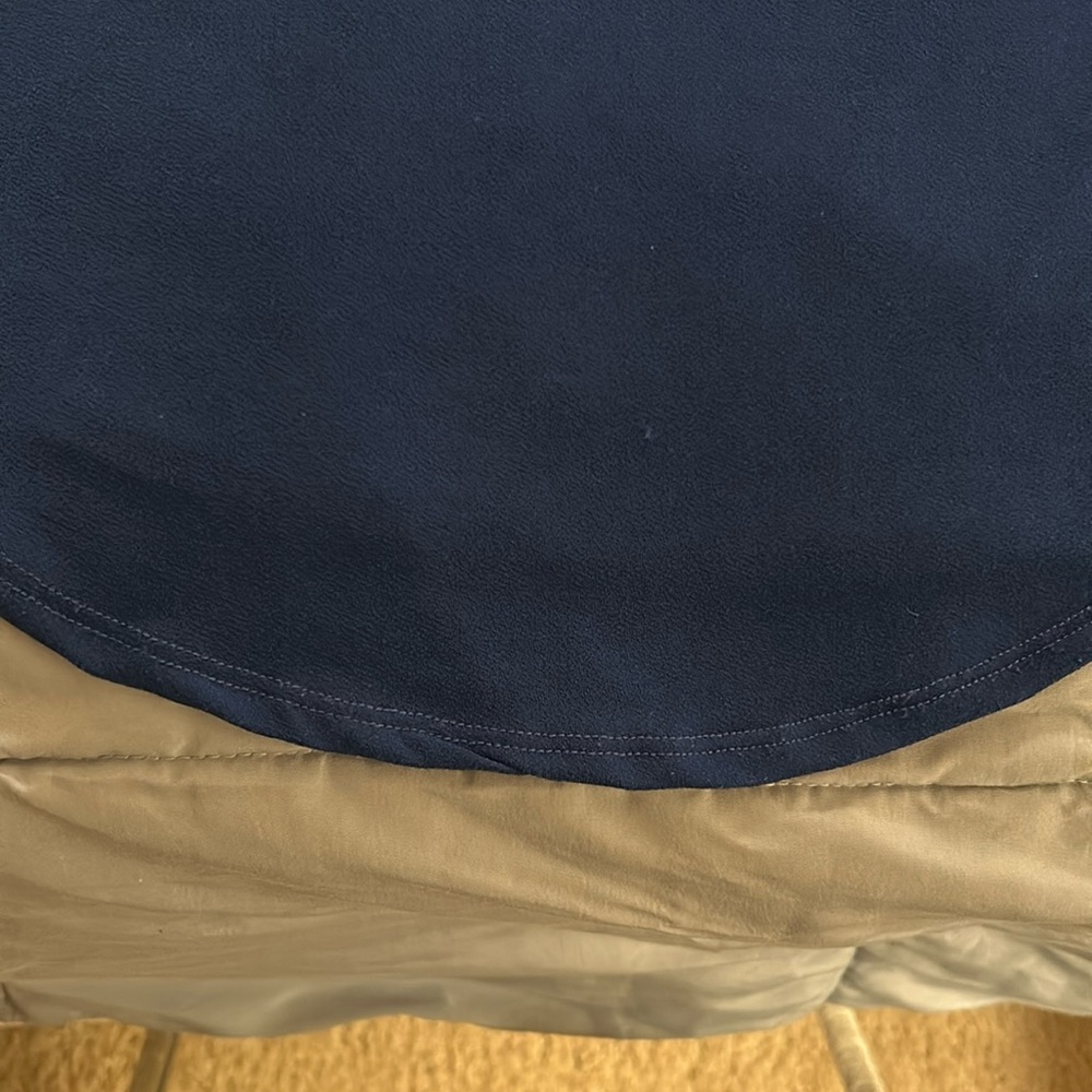 Green Envelope brand royal blue blouse Size S - Picture 4 of 5